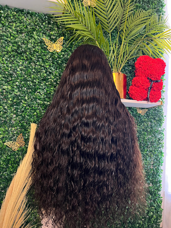 Uncustomized deepwave 5x5 closure wigs