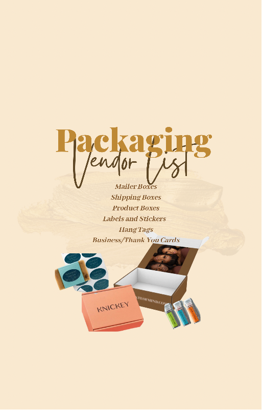 Packaging Vendor List